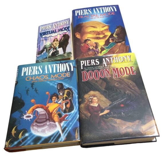 Mode Series 1-4 by Piers Anthony books softcover sci-fi - Picture 1 of 13